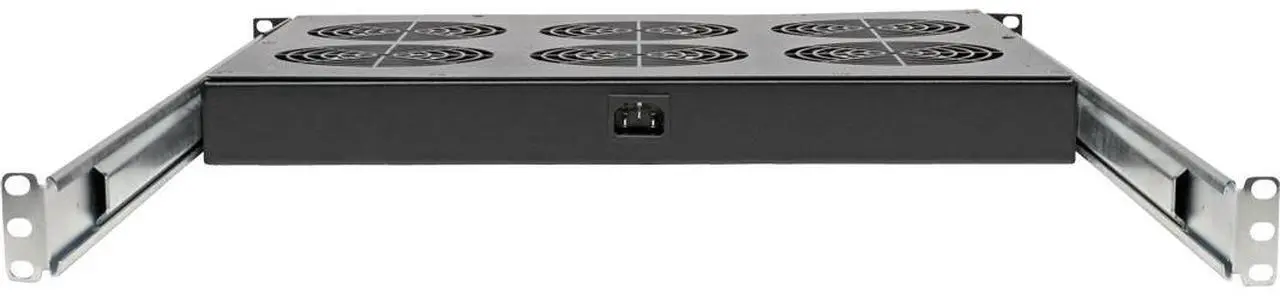 Alt view image 3 of 17 - Tripp Lite Fan Tray for 19in Racks - 6 120V High-Performance Fans - 576 CFM - C14 Inlet - 1URM SRFANTRAY6