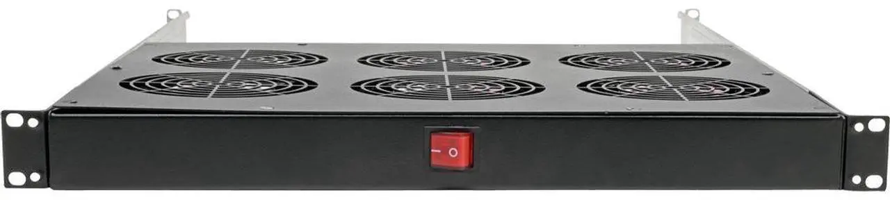 Alt view image 5 of 17 - Tripp Lite Fan Tray for 19in Racks - 6 120V High-Performance Fans - 576 CFM - C14 Inlet - 1URM SRFANTRAY6