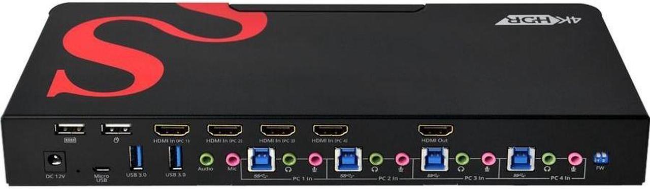 Alt view image 3 of 15 - SIIG KVM Switchbox