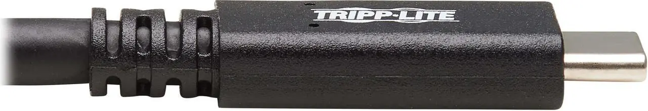 Alt view image 3 of 16 - Tripp Lite Usb-C To Usb-C Cable (M/M) - Usb 3.1 Gen 2 10 Gbps Thunderbolt 3 20 In.
