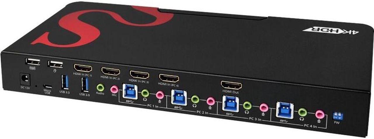 Alt view image 6 of 15 - SIIG KVM Switchbox