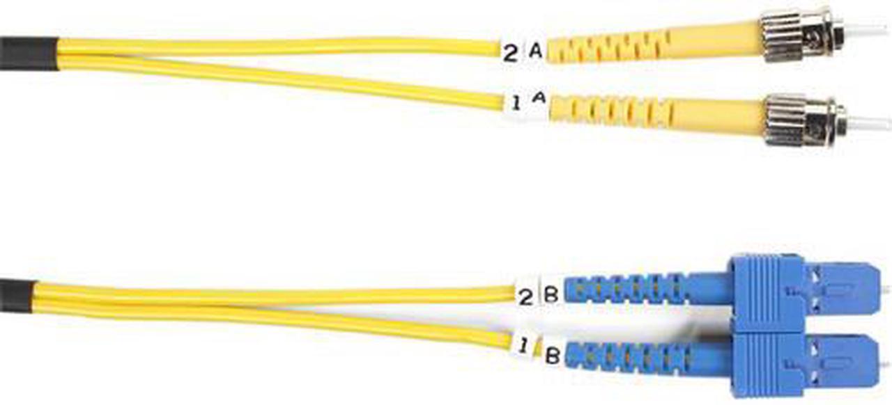 FIBER PATCH CABLE 1M SM 9 MICRON ST TO SC