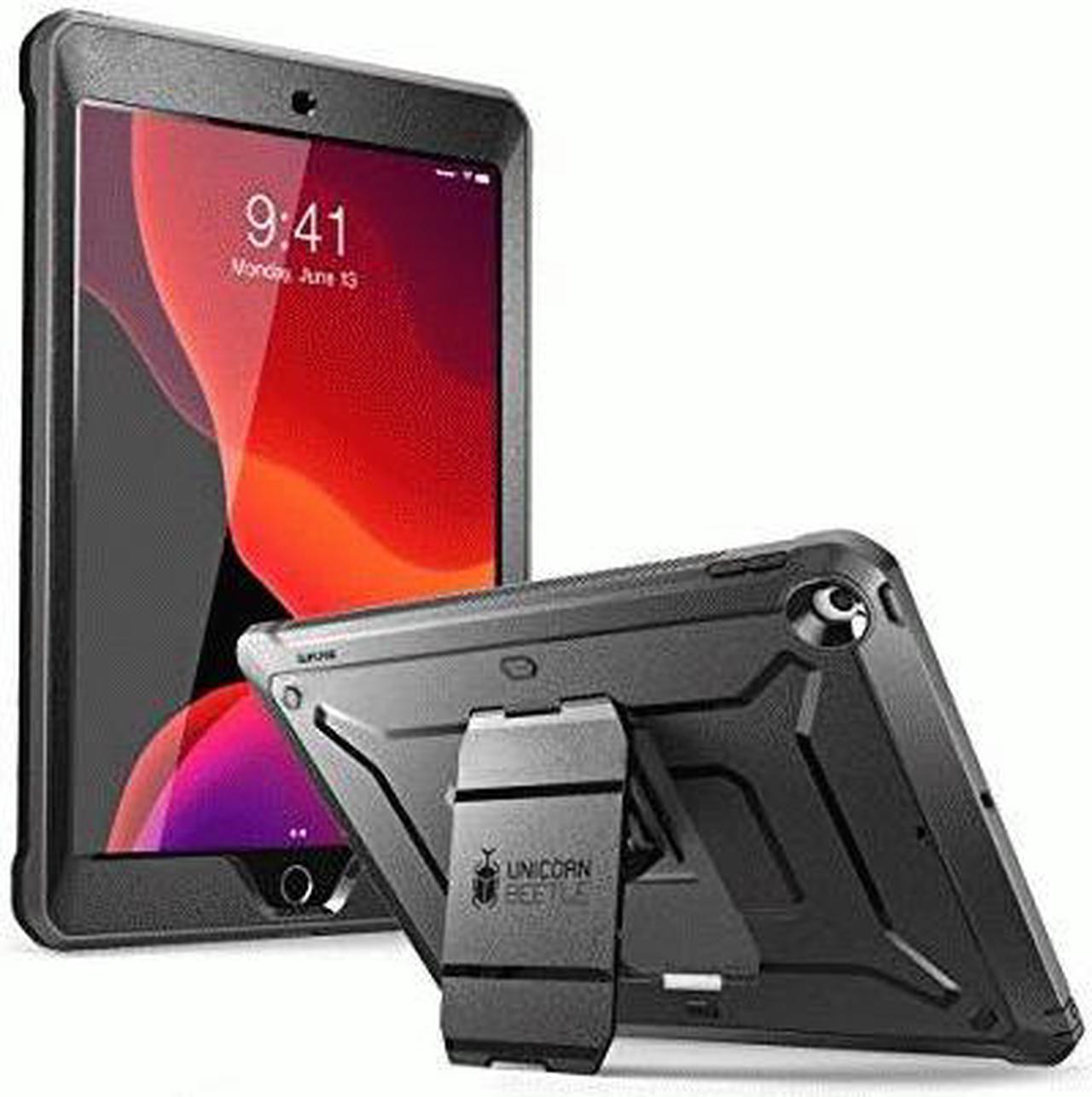 Alt view image 9 of 17 - SupCase Unicorn Beetle Pro - Protective case for tablet - rugged - thermoplastic polyurethane (TPU) - black - 10.2" - for Apple 10.2-inch iPad (7th generation)