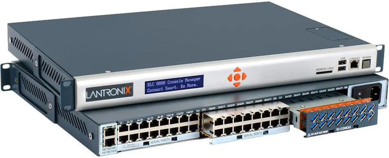 Alt view image 2 of 7 - Lantronix SLC 8000 Advanced Console Manager