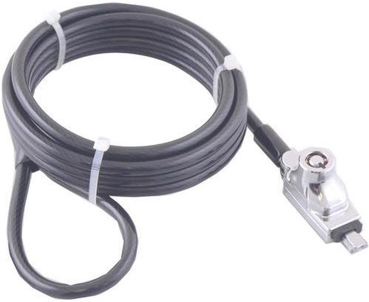 Alt view image 3 of 6 - CODi Bilateral II Key Cable Lock for Laptops 6 ft. (A02041)