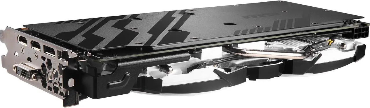 Alt view image 6 of 8 - MSI - R580ARX - MSI ARMOR Radeon RX 580 ARMOR X Radeon RX 580 Graphic Card - 8 GB GDDR5 - 1.37 GHz Core - 256 bit Bus Width - DisplayPort - HDMI - DVI
