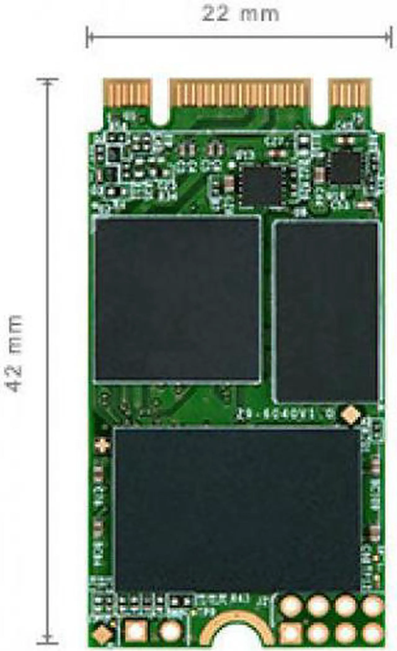 Alt view image 10 of 14 - Transcend MTS420 120GB M.2 SATA-III SSD (TS120GMTS420S)