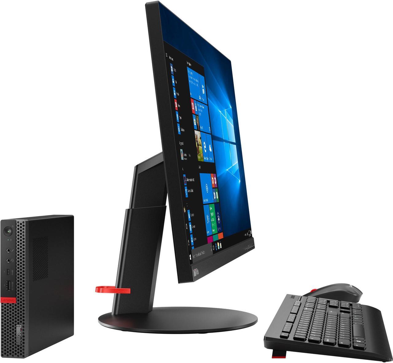 Alt view image 5 of 17 - Lenovo ThinkCentre M920q Tiny Desktop Computer i5-9500T 8GB 256GB SSD Win10 Pro