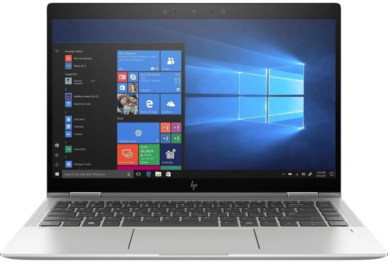 Alt view image 7 of 13 - HP EliteBook x360 1040 G6 14" Touchscreen Laptop i7-8565U 8GB 256GB SSD Win 10P