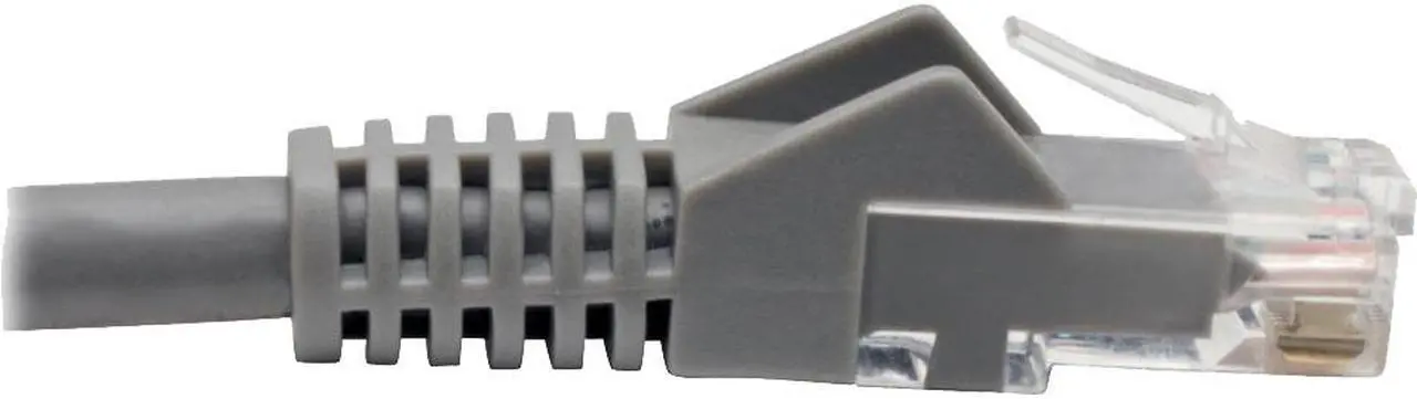 Alt view image 9 of 18 - Tripp Lite N201-06N-GY Premium Cat6 Gigabit Snagless Molded Utp Patch Cable, 24 Awg, 550 Mhz/1 Gbps (Rj45 M/M) , Gray, 6 In. - Patch Cable - Rj-45 (M) To Rj-45 (M) - 5.9 In - Utp - Cat 6 - Ieee 802.3
