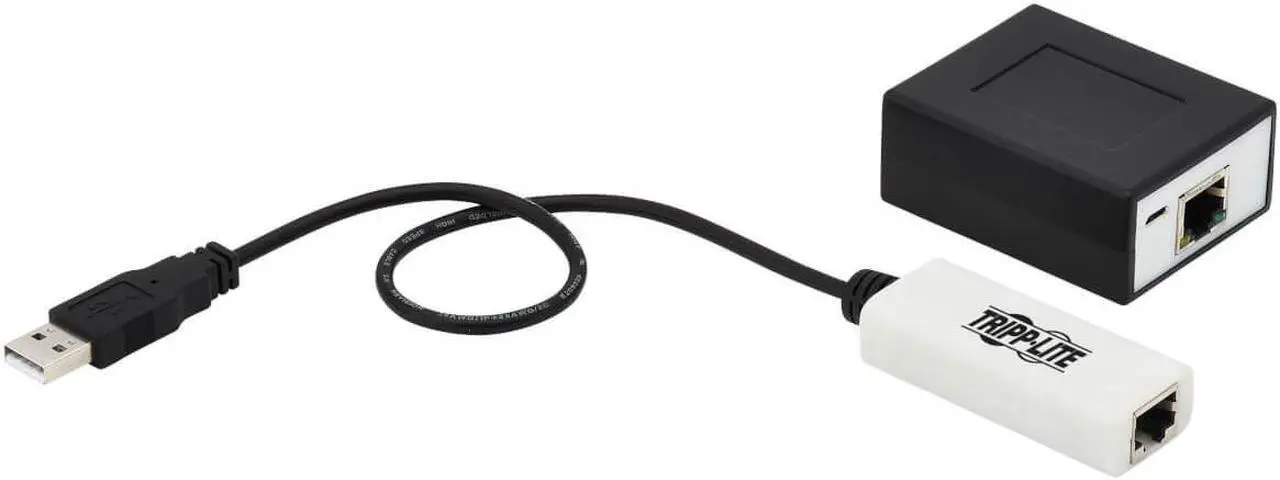 Alt view image 3 of 20 - Tripp Lite Usb Over Cat5/Cat6 Extender Kit 4-Port With Poc Usb 2.0 164 Ft.