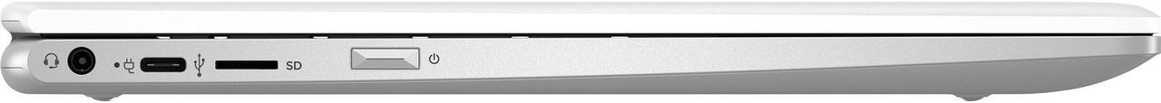Alt view image 10 of 16 - HP Chromebook x360 12b-ca0010nr 12" HD+ Touchscreen 2-In-1 Notebook Computer, Intel Celeron N4000 1.1GHz, 4GB RAM, 32GB eMMC, Chrome OS, Ceramic White