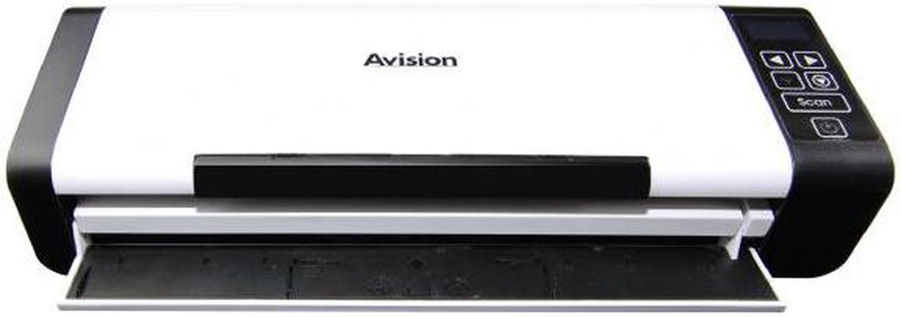 Alt view image 2 of 7 - Avision AD215 Color Duplex 15ppm/30ipm 600dpi Portable Scanner 8.5" x 14" Ultrasonic Paper Jam Detection Built-in ADF and WiFi