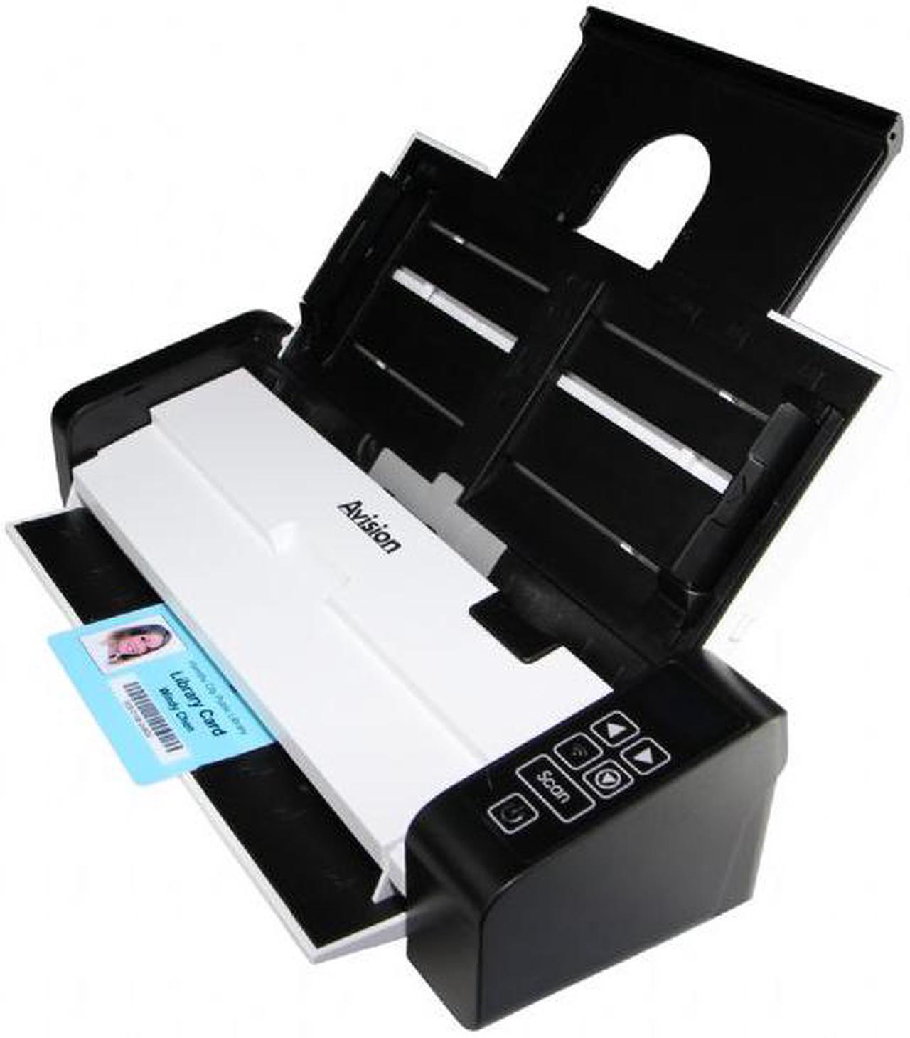 Alt view image 5 of 7 - Avision AD215 Color Duplex 15ppm/30ipm 600dpi Portable Scanner 8.5" x 14" Ultrasonic Paper Jam Detection Built-in ADF and WiFi