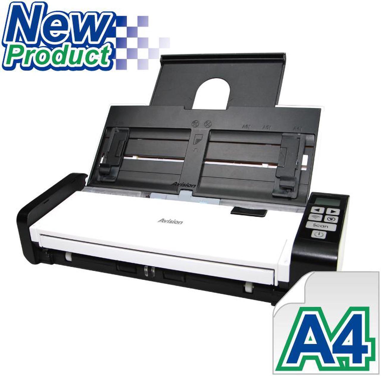 Main image of Avision AD215 Color Duplex 15ppm/30ipm 600dpi Portable Scanner 8.5" x 14" Ultrasonic Paper Jam Detection Built-in ADF and WiFi