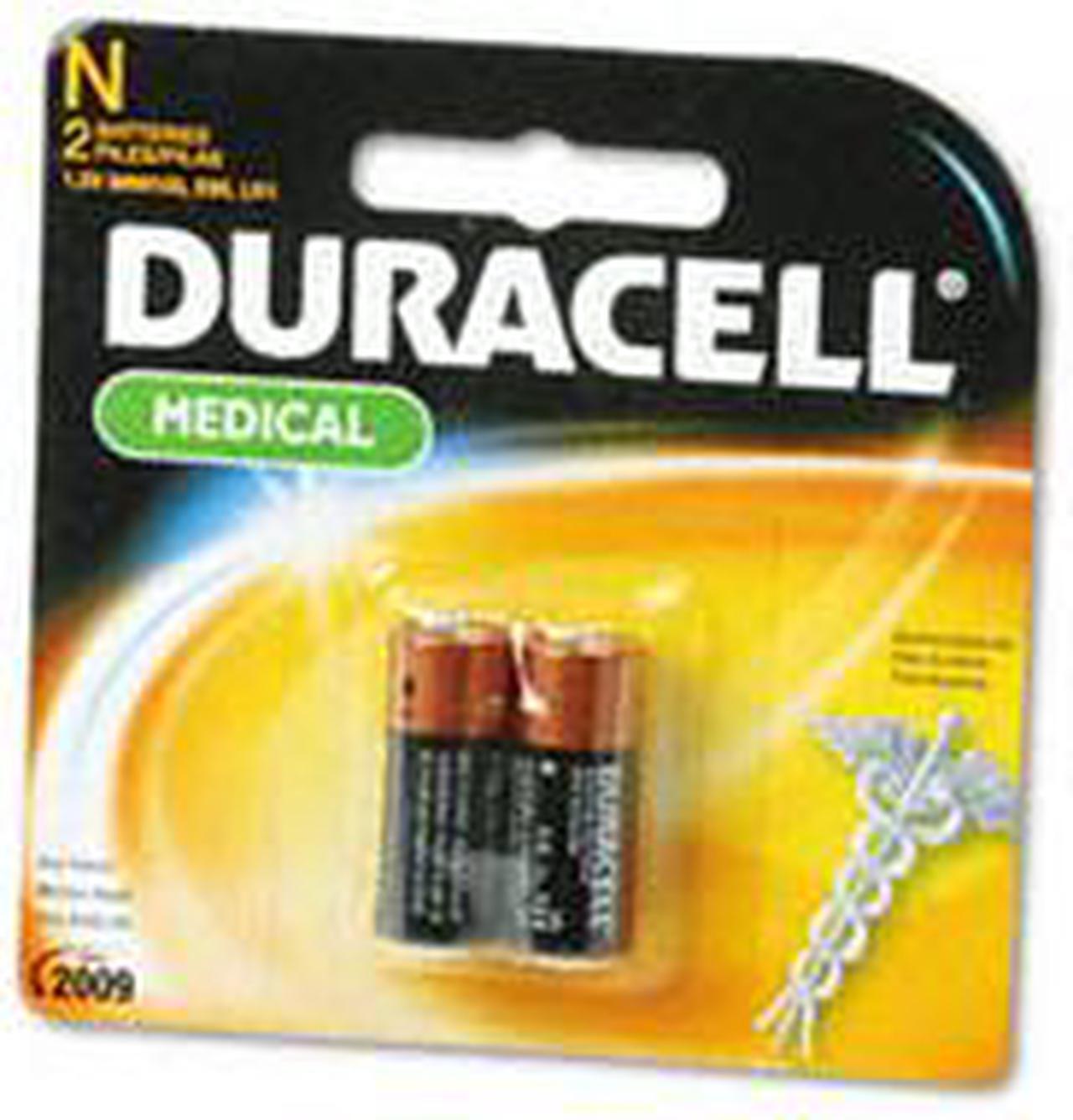 Alt view image 2 of 17 - Duracell N Alkaline Batteries 2/Pack (MN9100B2PK) 275974