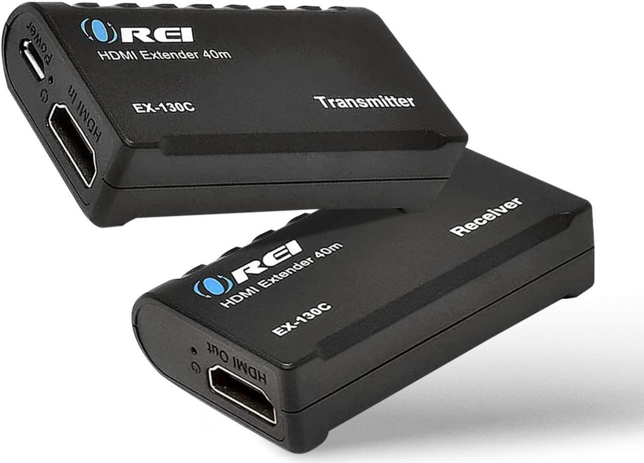 Main image of HDMI to Ethernet Over CAT6/CAT7 by OREI Extender RJ45 Upto 130 Feet - 1080P Full HD POC Transmitter & Receiver (EX-130C)