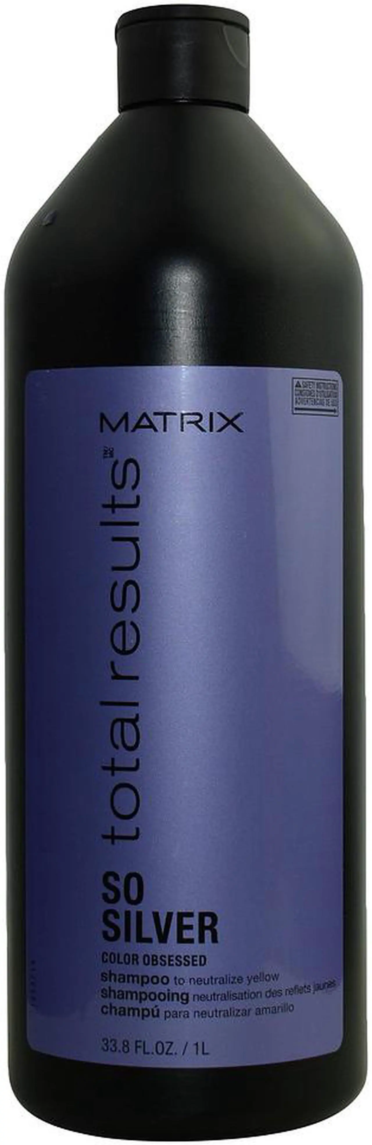 Alt view image 2 of 3 - Matrix Total Results Color Obsessed So Silver Shampoo  33.8 Ounce 1000 Milliliters