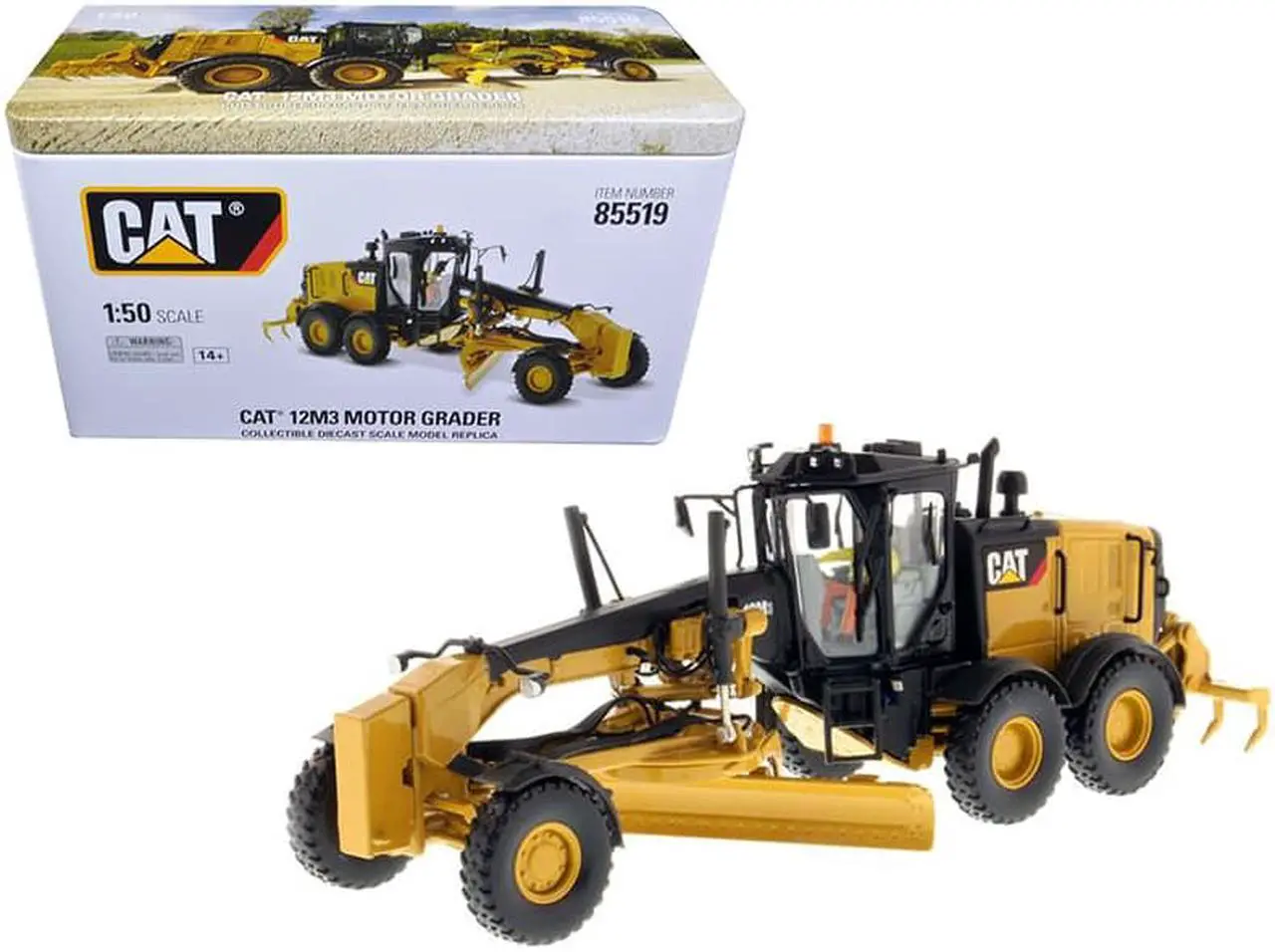 Alt view image 7 of 7 - Diecast Masters 85519 Caterpillar 12M3 Motor Grader