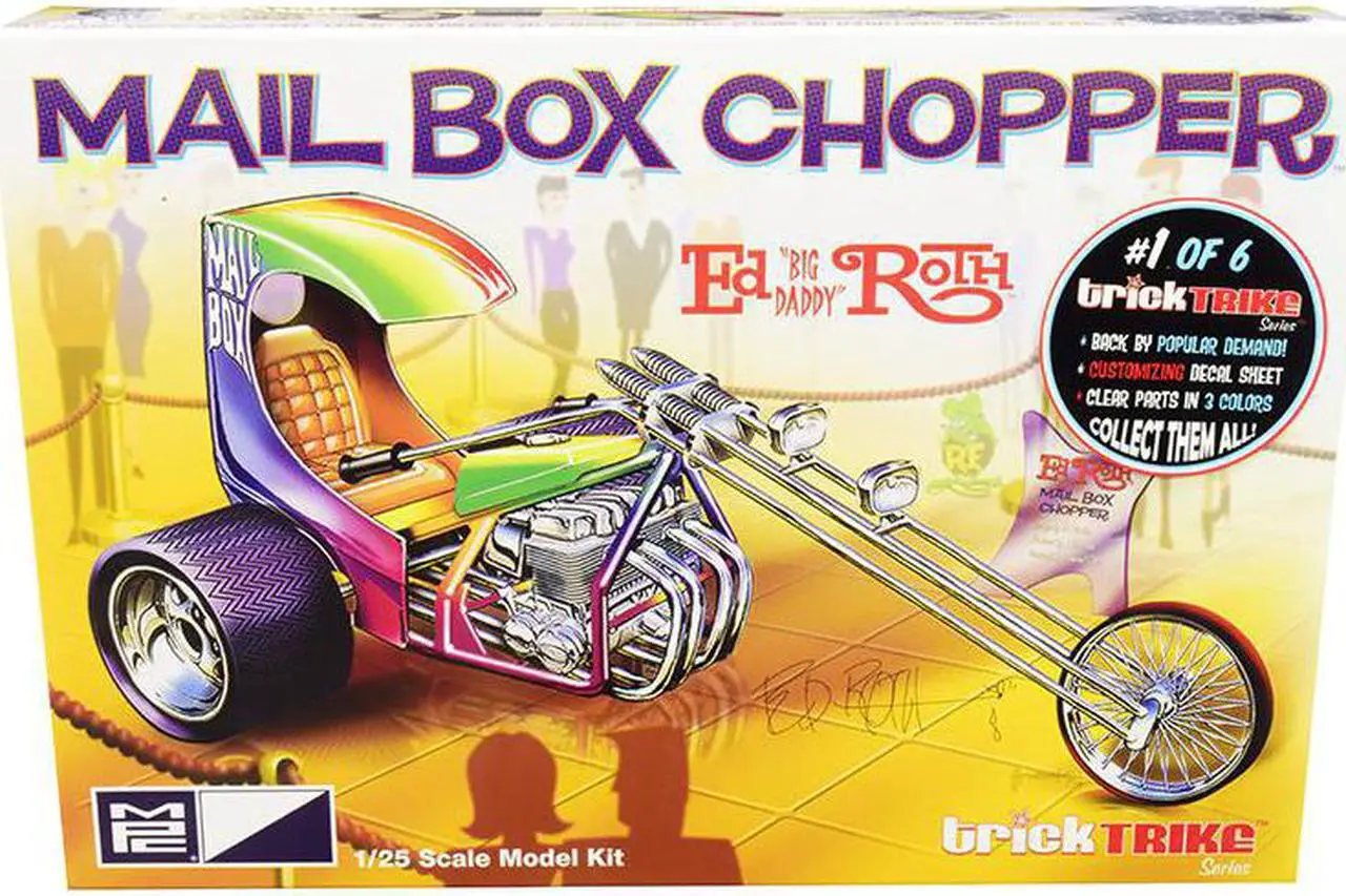 Skill 2 Model Kit Mail Box Chopper Trike (Ed