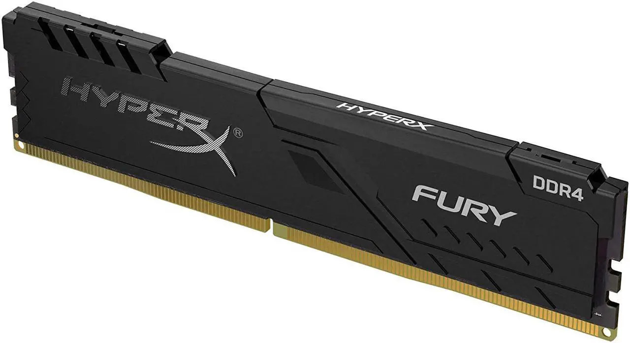 Alt view image 4 of 7 - HyperX FURY 4GB 288-Pin DDR4 SDRAM DDR4 3200 (PC4 25600) Desktop Memory Model HX432C16FB3/4