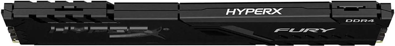 Alt view image 3 of 7 - HyperX FURY 4GB 288-Pin DDR4 SDRAM DDR4 3200 (PC4 25600) Desktop Memory Model HX432C16FB3/4