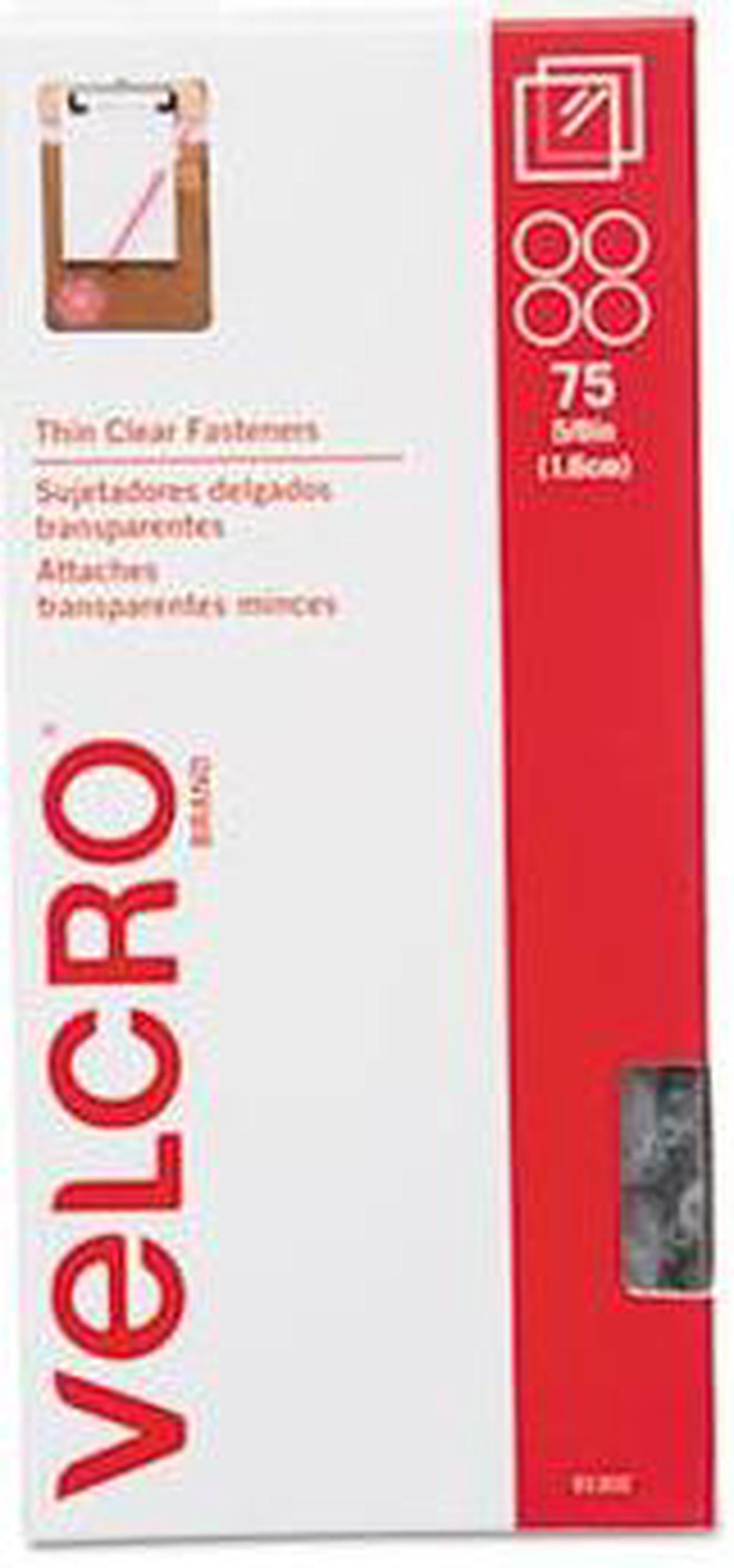 Alt view image 9 of 17 - Velcro 91302 Sticky-Back Hook & Loop Fasteners  5/8   Diameter Coins  Clear  75 per Pack