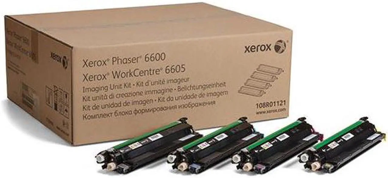 Main image of XEROX 108R01121 Xerox Phaser 6600  WorkCentre 6605 MFP Imaging Unit Kit (60 000 Yield)