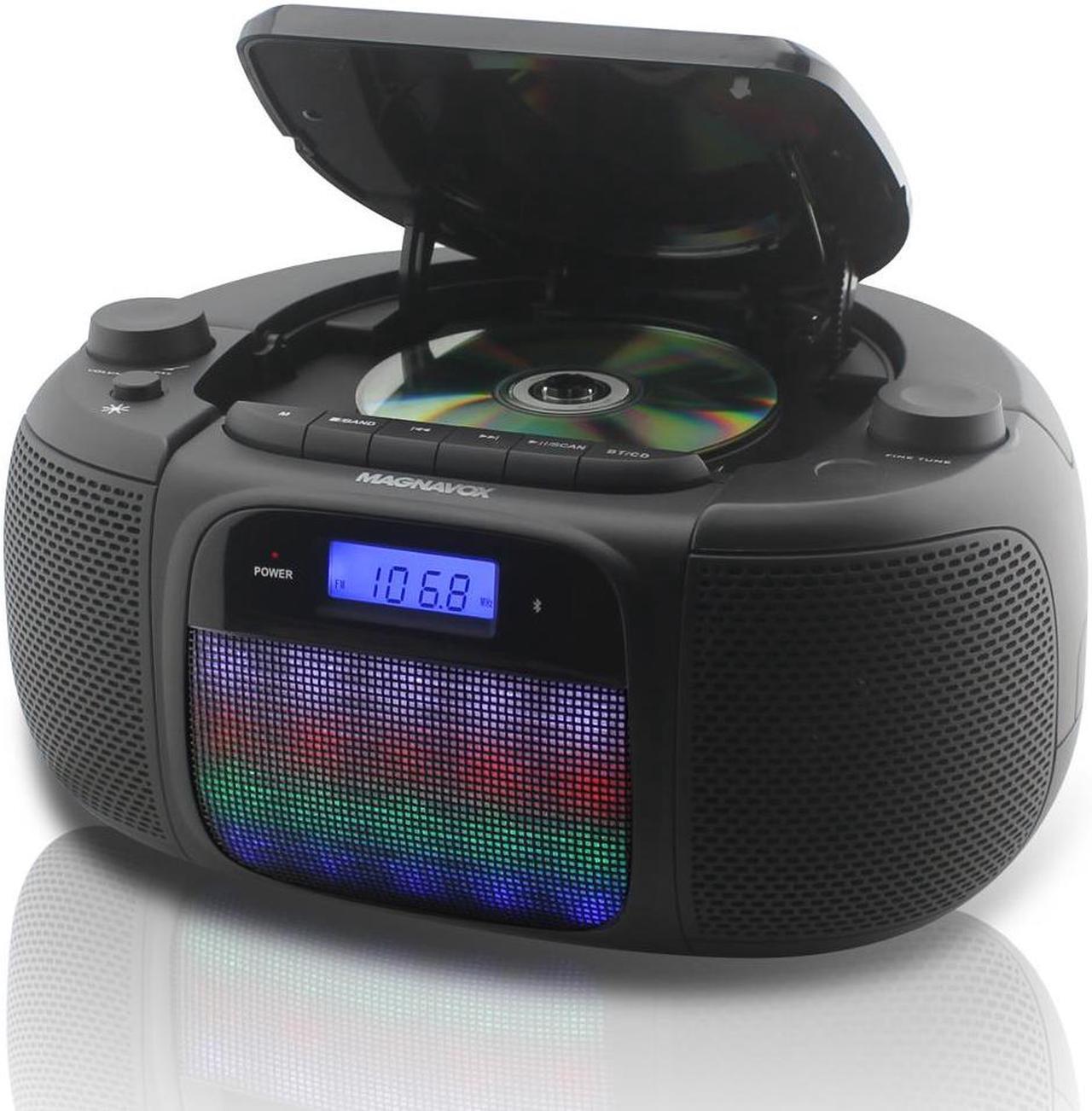 Main image of MAGNAVOX PTMV6972 CD Boombox with Digital PLL AM/FM Stereo Radio and Bluetooth MD6972