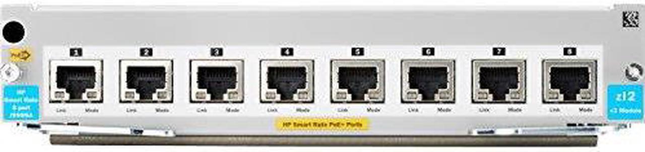 HEWLETT-PACKARD J9995A FIO 8P 1 2.5 5 XGT POE+ V3 ZL2 MOD