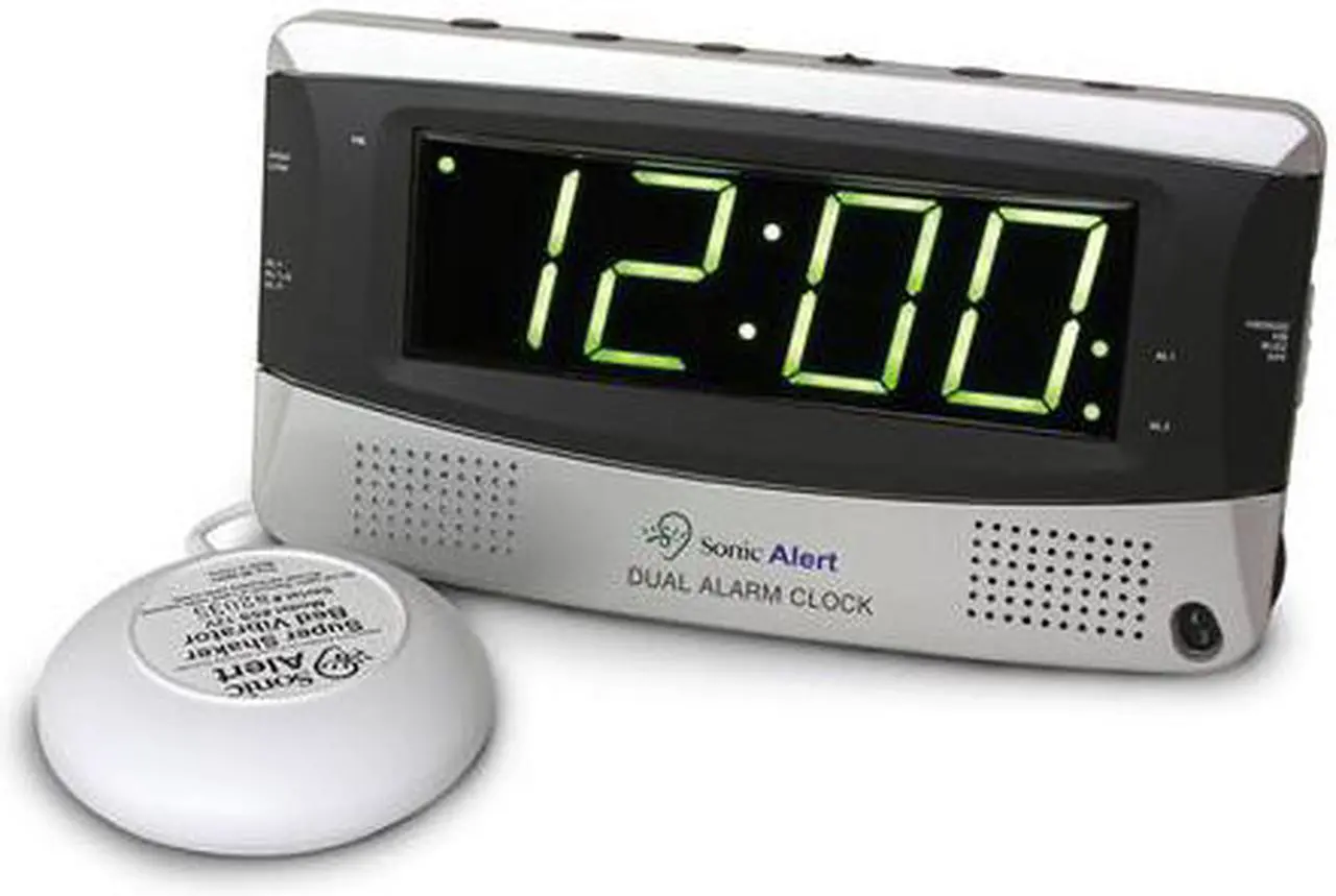 Main image of Sonic Bomb SA-SBD375SS Dual Alarm Clock w/ Bed Shaker