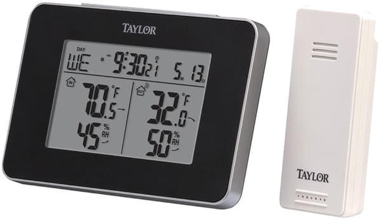 Alt view image 8 of 12 - Taylor Precision Products 1731 Wireless Indoor & Outdoor Weather Station with Hygrometer
