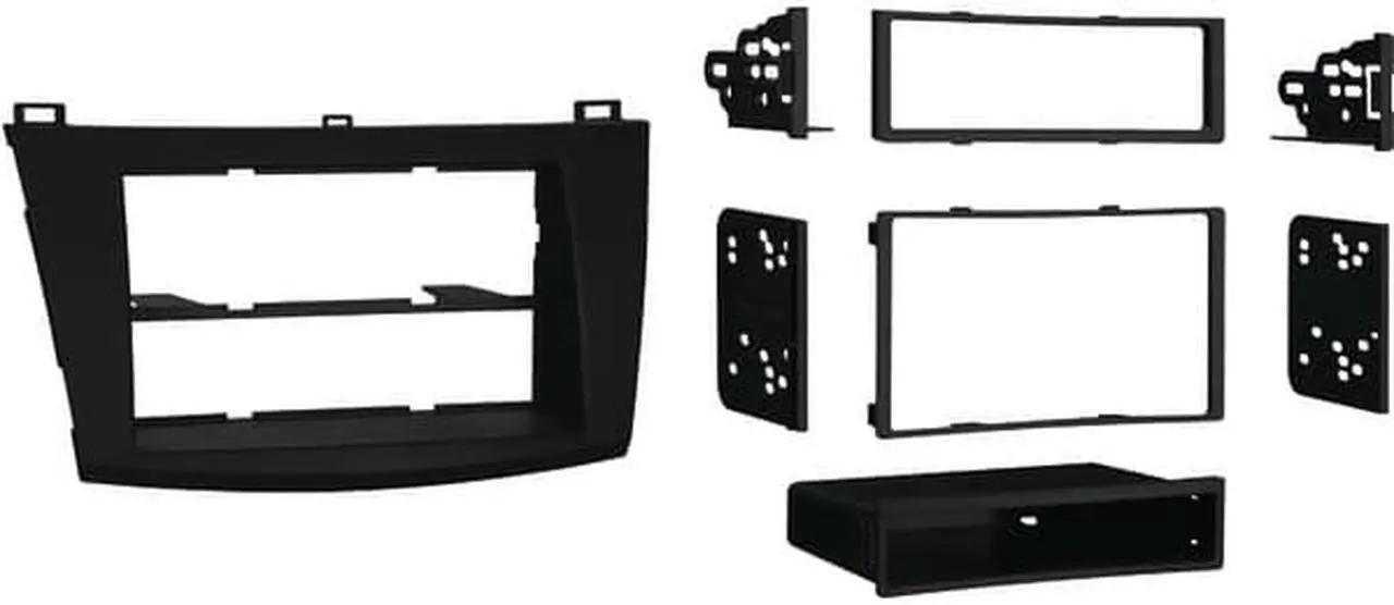 Alt view image 7 of 8 - Stereo Installation Dash Kit for 2010 Mazda 3