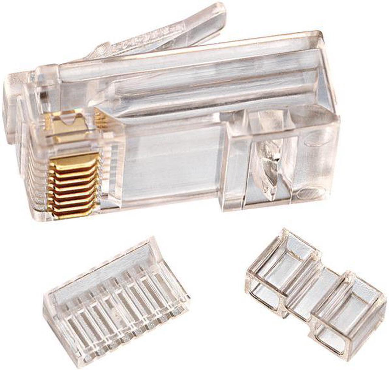 Alt view image 2 of 6 - IDEAL 85-366 CAT-6 RJ45 Mod Plug Card of 25