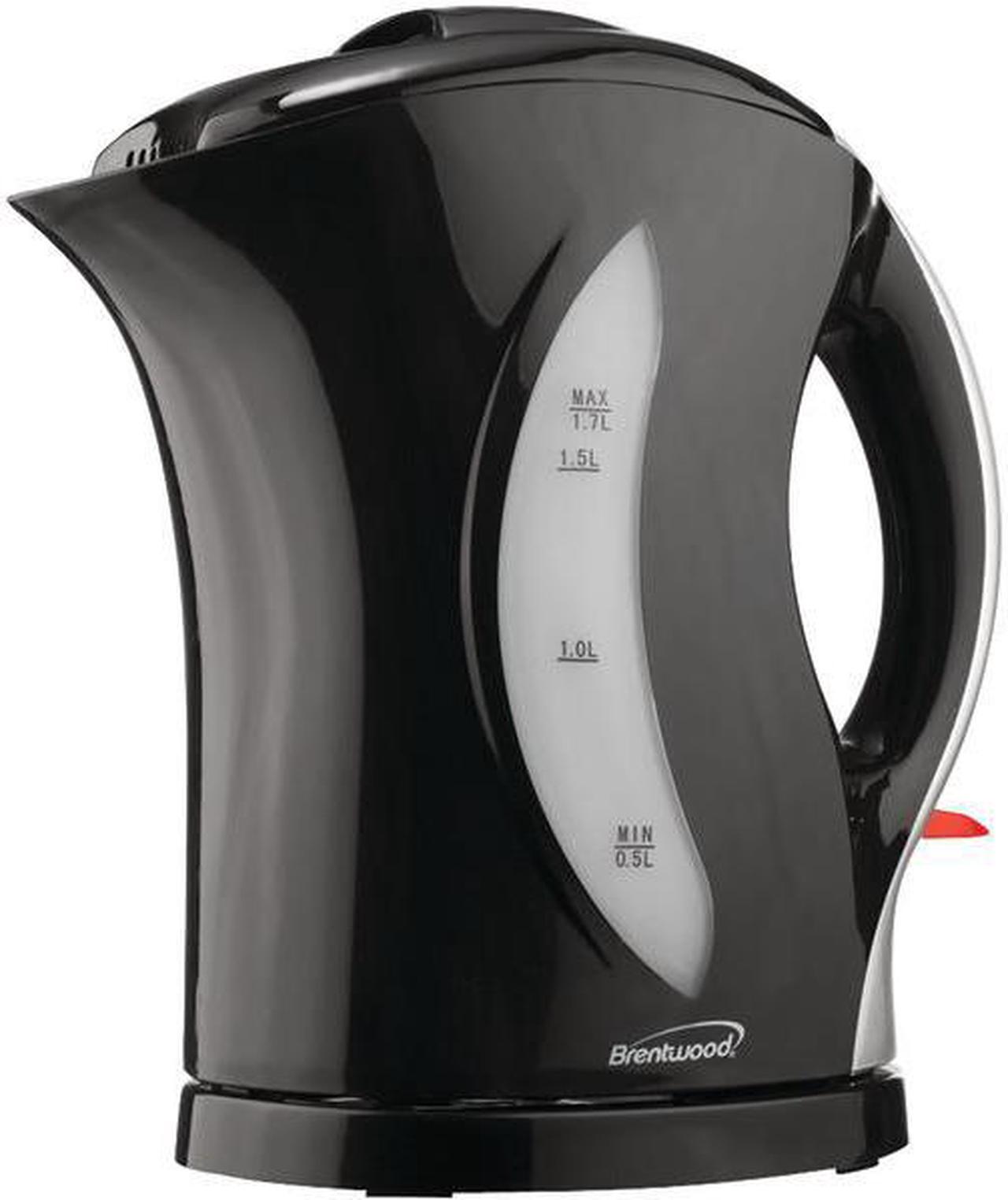 Main image of Brentwood KT-1618 BPA Free 1.7L Cordless Electric Kettle, Black/Silver