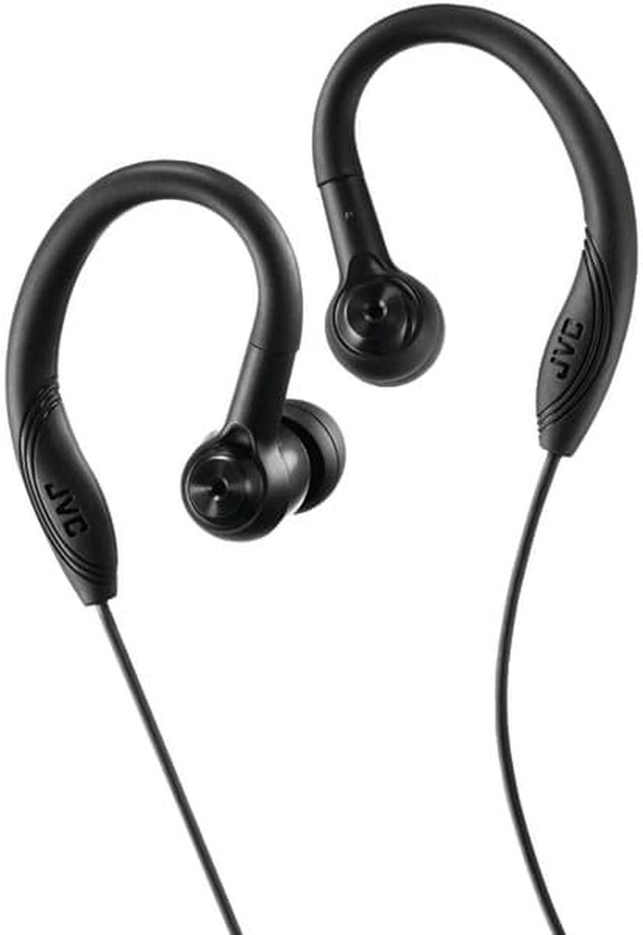 Alt view image 10 of 16 - JVC HAEC10B Entry-Level Fitness Headphones