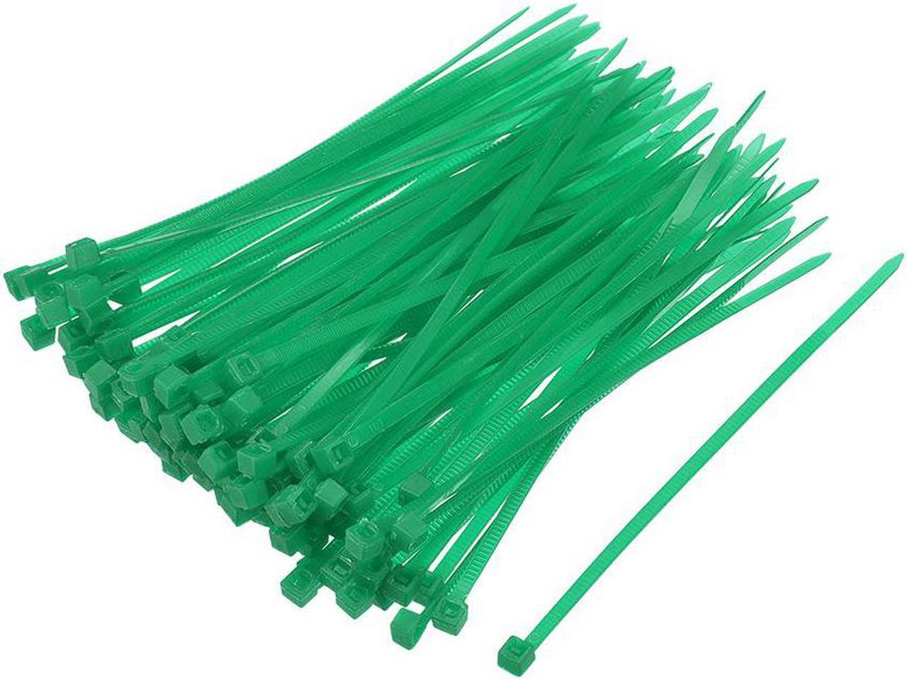 Cable Zip Ties 100mmx1.8mm Self-Locking Nylon Tie Wraps Green 700pcs