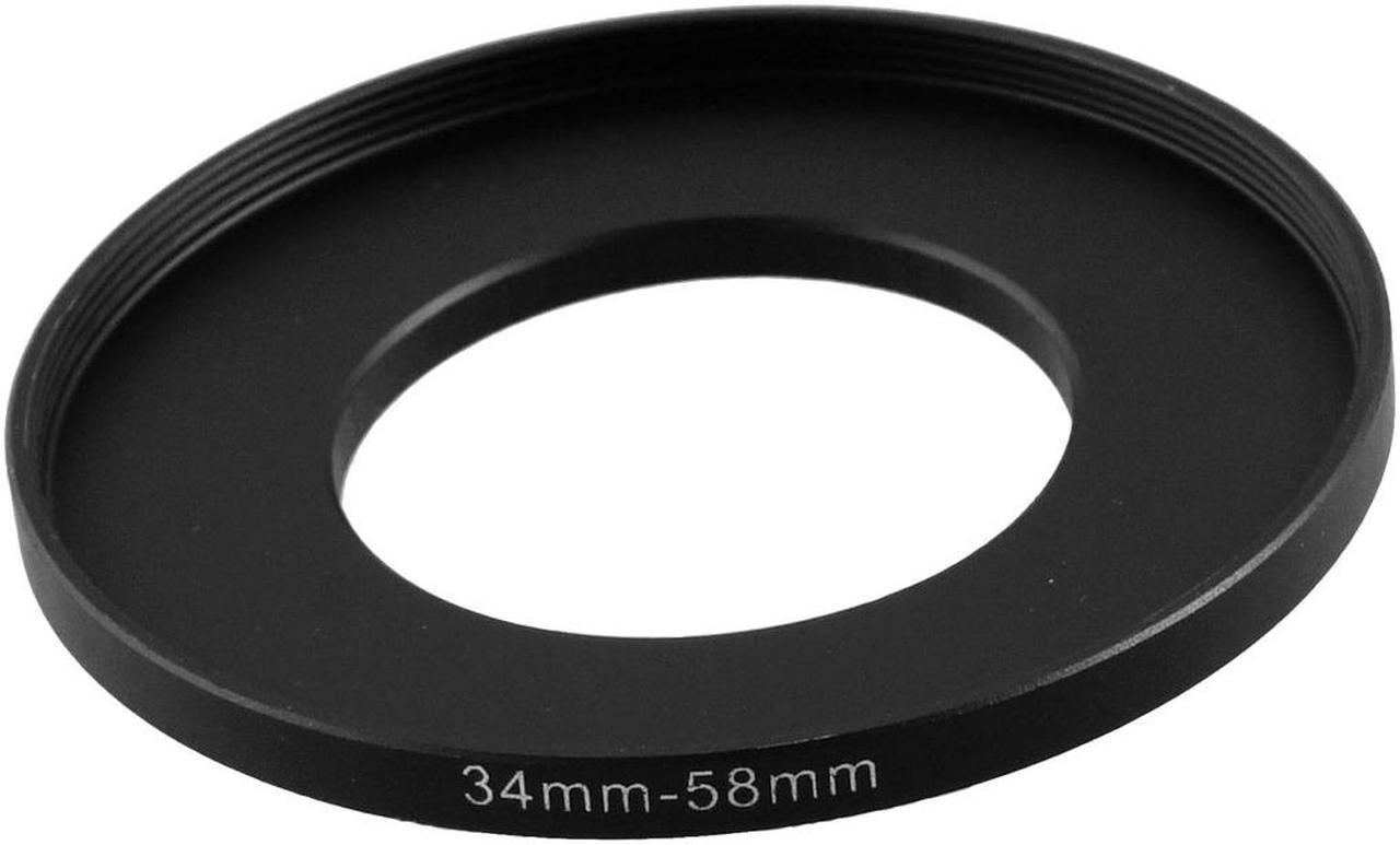 Replacement 34mm-58mm Camera Metal Filter Step Up Ring Adapter