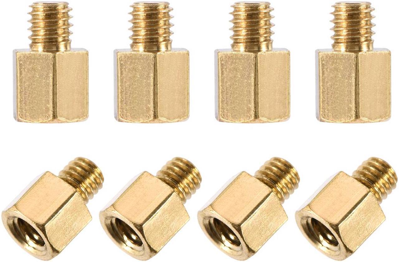 M3x5mm+3mm Male-Female Brass Hex PCB Motherboard Spacer Standoff for FPV Drone Quadcopter, Computer & Circuit Board 50pcs