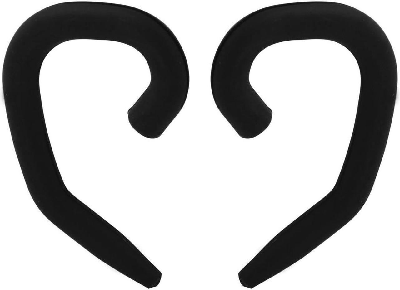 Universal Wireless Headset Ear Hook Loop Clip Pair Black for Phone Bluetooth Earphone