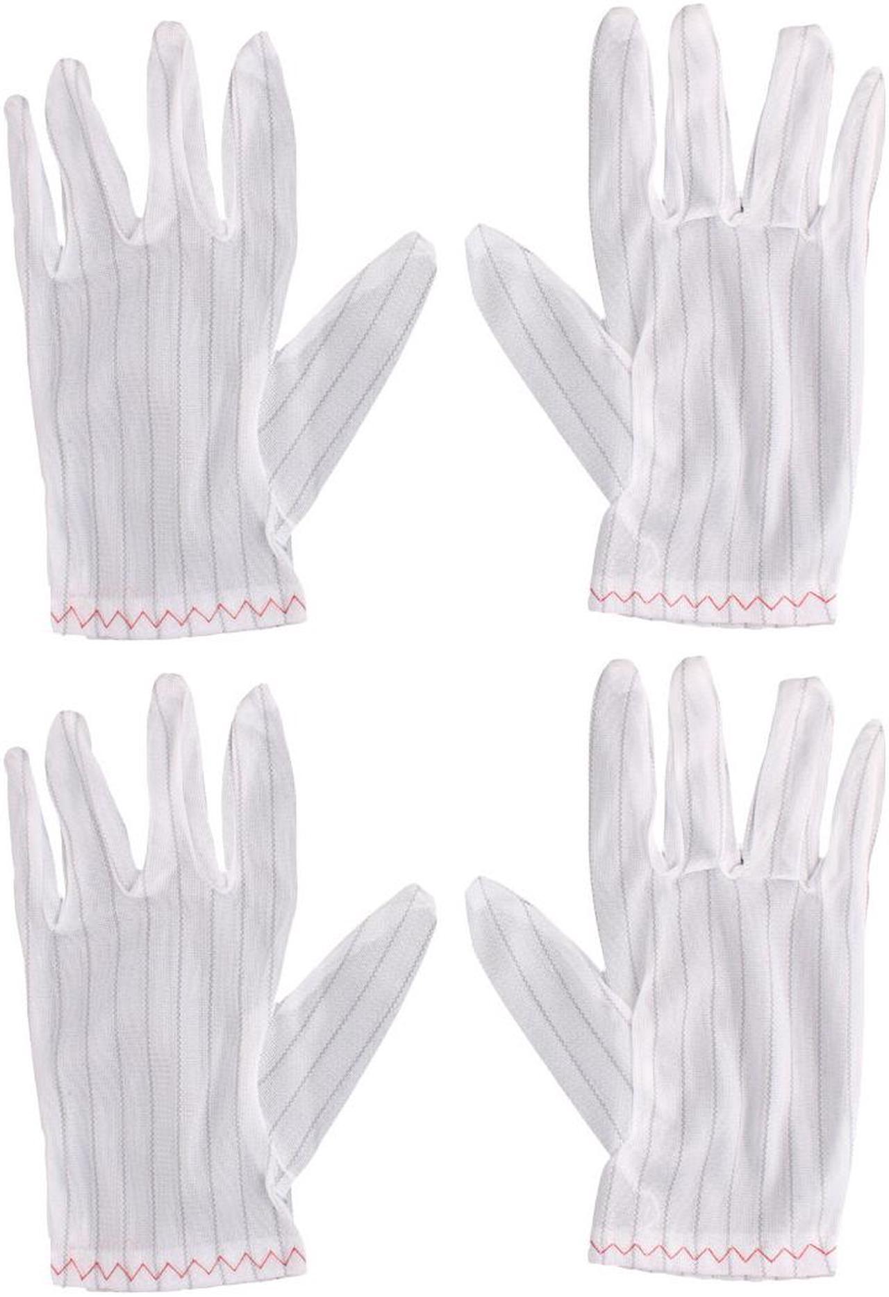 Main image of 2 Pairs Electronic Working Protective Nonslip Anti-static Gloves Protector