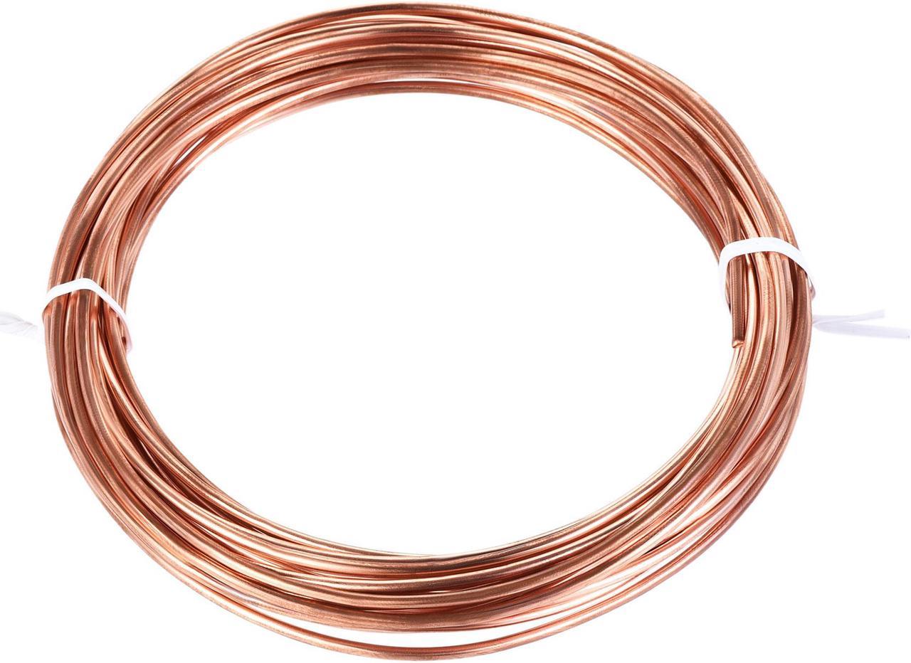 Refrigeration Tubing 2.2mm OD x 1.2mm ID x 24.5Ft Length Copper Tubing Coil