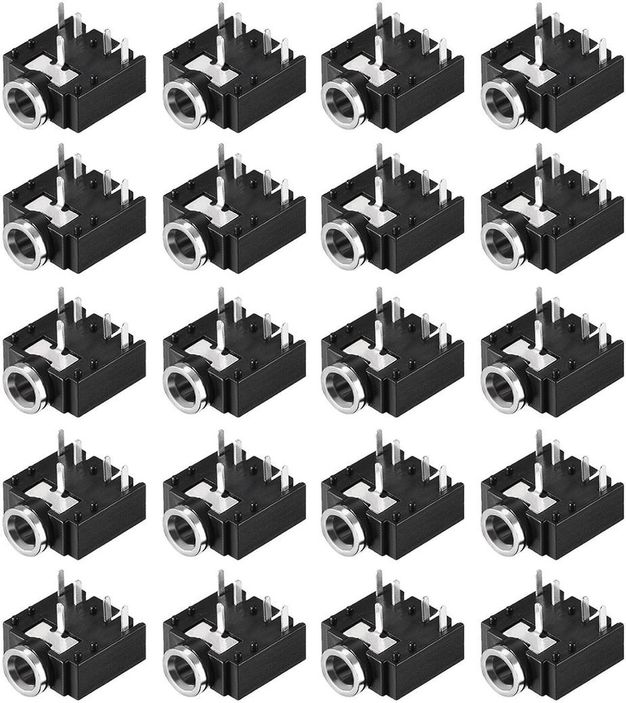 3.5 mm Audio Jack Connector PCB Mount Female Socket 5 Pin PJ-307 20pcs