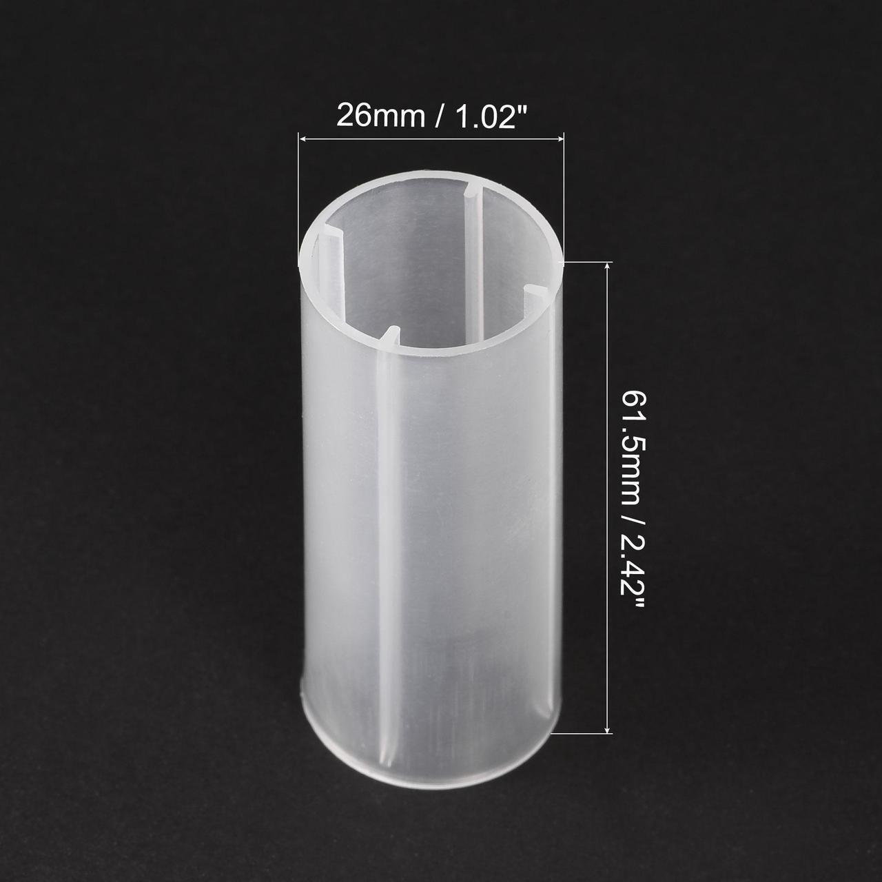 Alt view image 2 of 4 - 18650 Battery Protective Sleeve, 18650 Battery Tube Adapter, 18650 Battery Holder Converter for 18650 LED Flashlight 8 Pcs