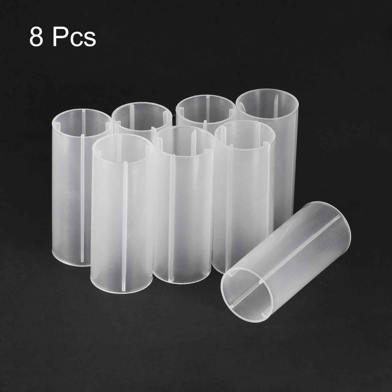 Alt view image 3 of 4 - 18650 Battery Protective Sleeve, 18650 Battery Tube Adapter, 18650 Battery Holder Converter for 18650 LED Flashlight 8 Pcs