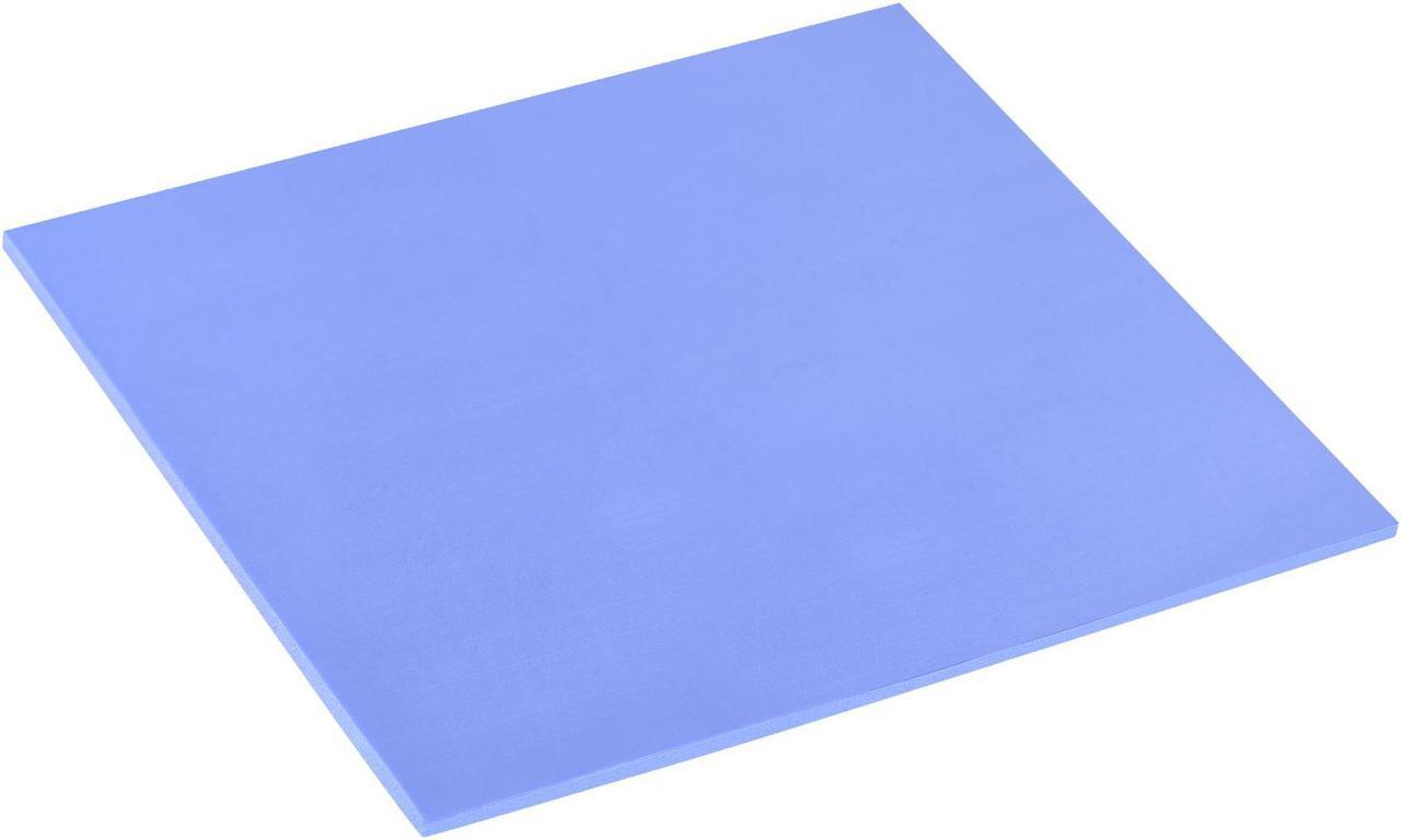 Soft Silicone Thermal Conductive Pads 100mmx100mmx1mm Heatsink for CPU Cool Blue Pack of 2