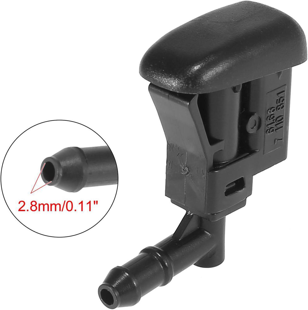 Alt view image 2 of 6 - 2pcs Windshield Washer Nozzles Spray Jet for BMW 3' E46 Left Right 61667056732