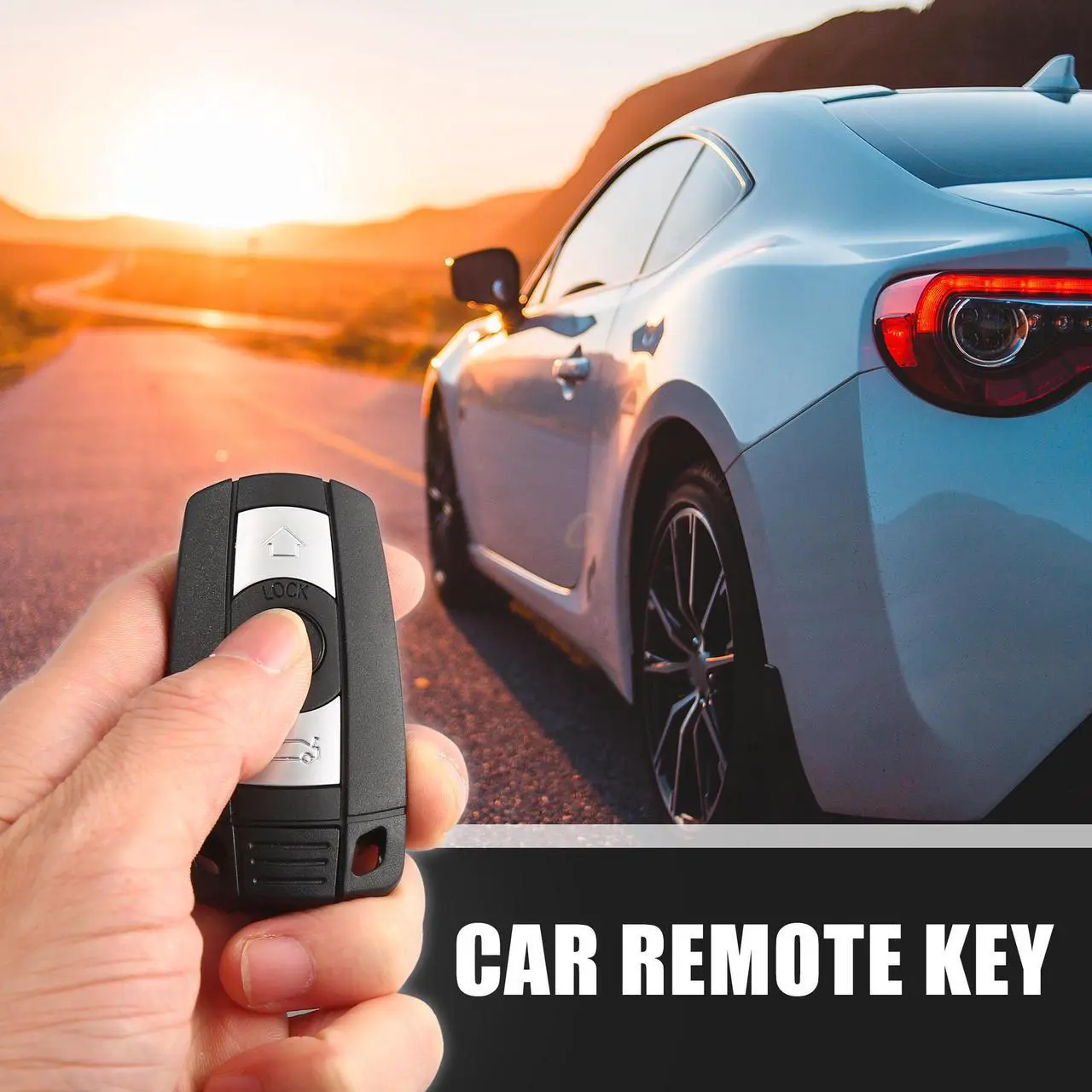 Alt view image 2 of 7 - 3 Key Buttons 868MHz Fob Entry Car Remote Key Replacement KR55WK49127 for BMW 3 5 7 X5 X6 Series E90 E92 E93