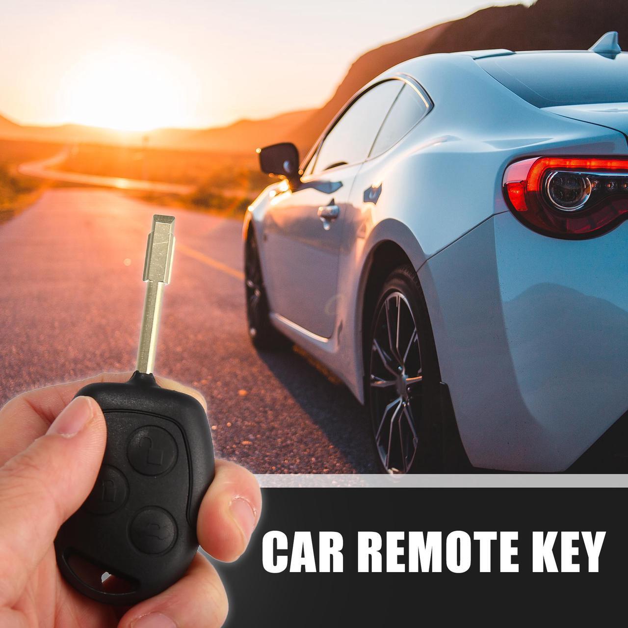 Alt view image 2 of 7 - 3 Key Buttons 433MHz Fob Entry Car Remote Key Replacement for Ford Focus Fiesta Fusion Transit Connect