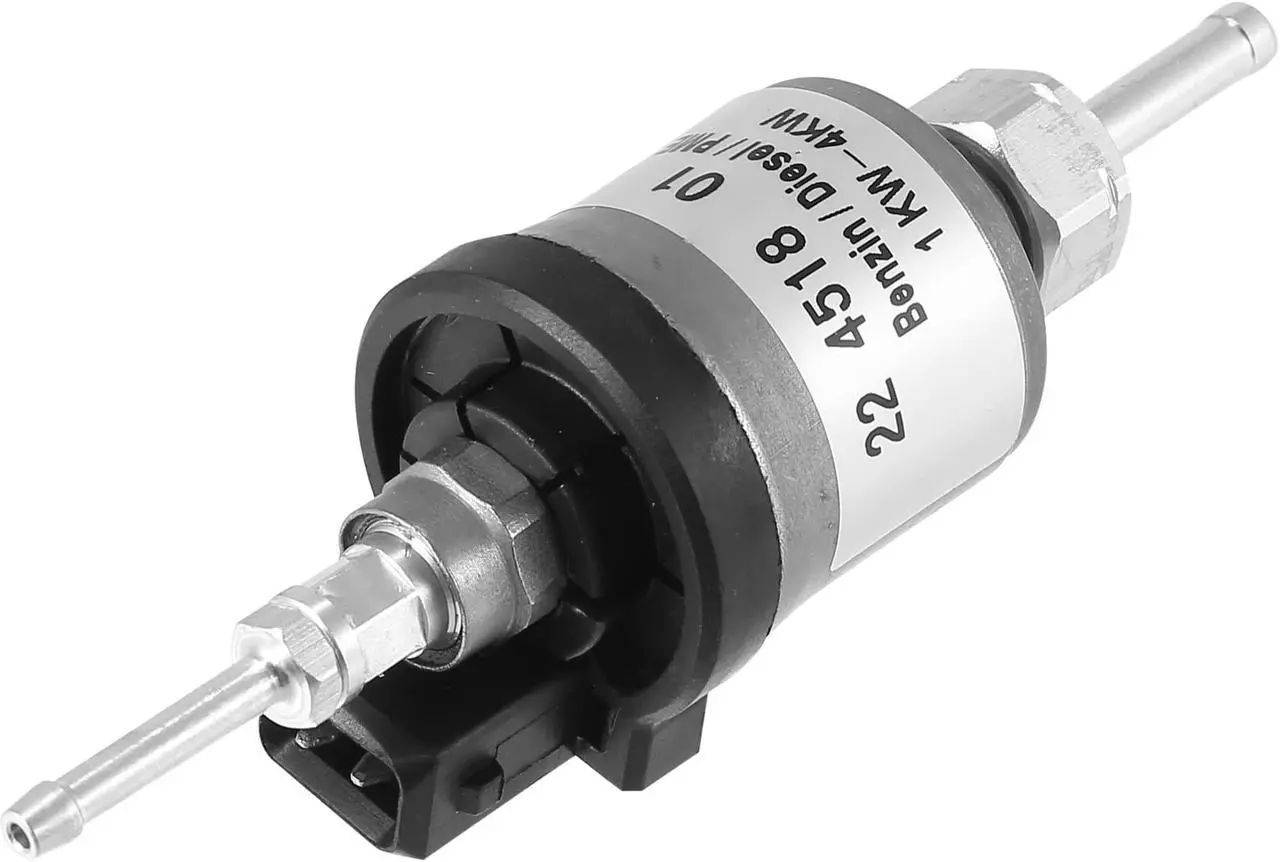 Alt view image 3 of 7 - 1 Pcs Fuel Pump 224518010000 for 1KW-3KW Diesel Parking Heater Silver Tone New